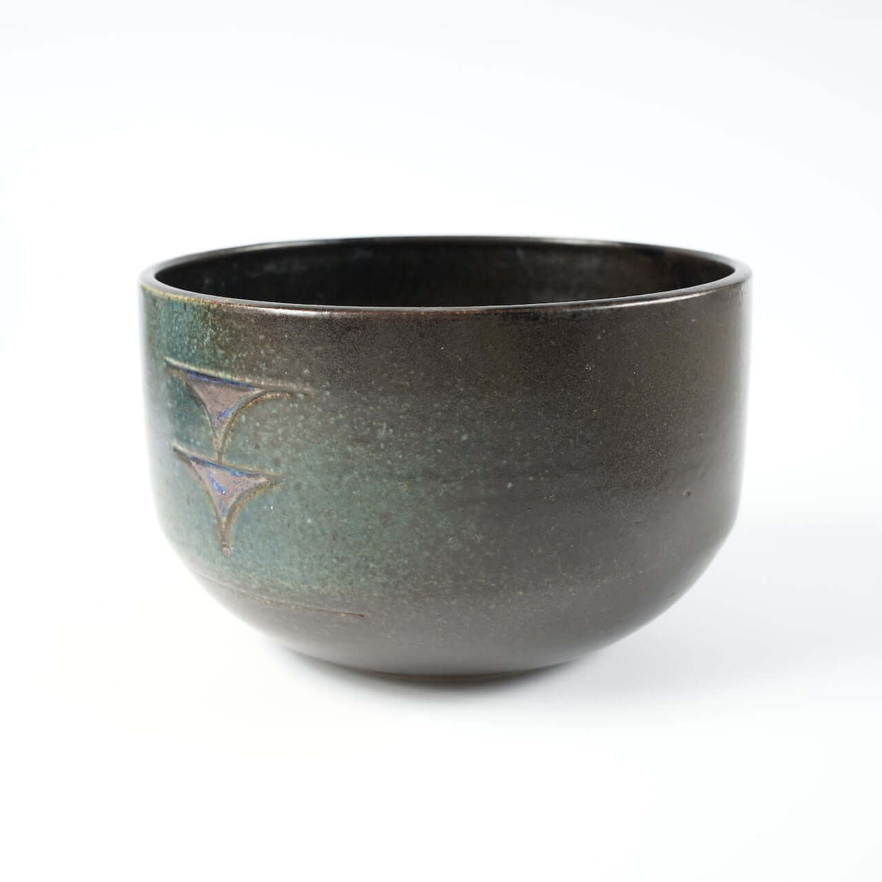 希少 リサ・ラーソン ユニークピース 1984年作 黒いボウル ボウル Lisa Larson