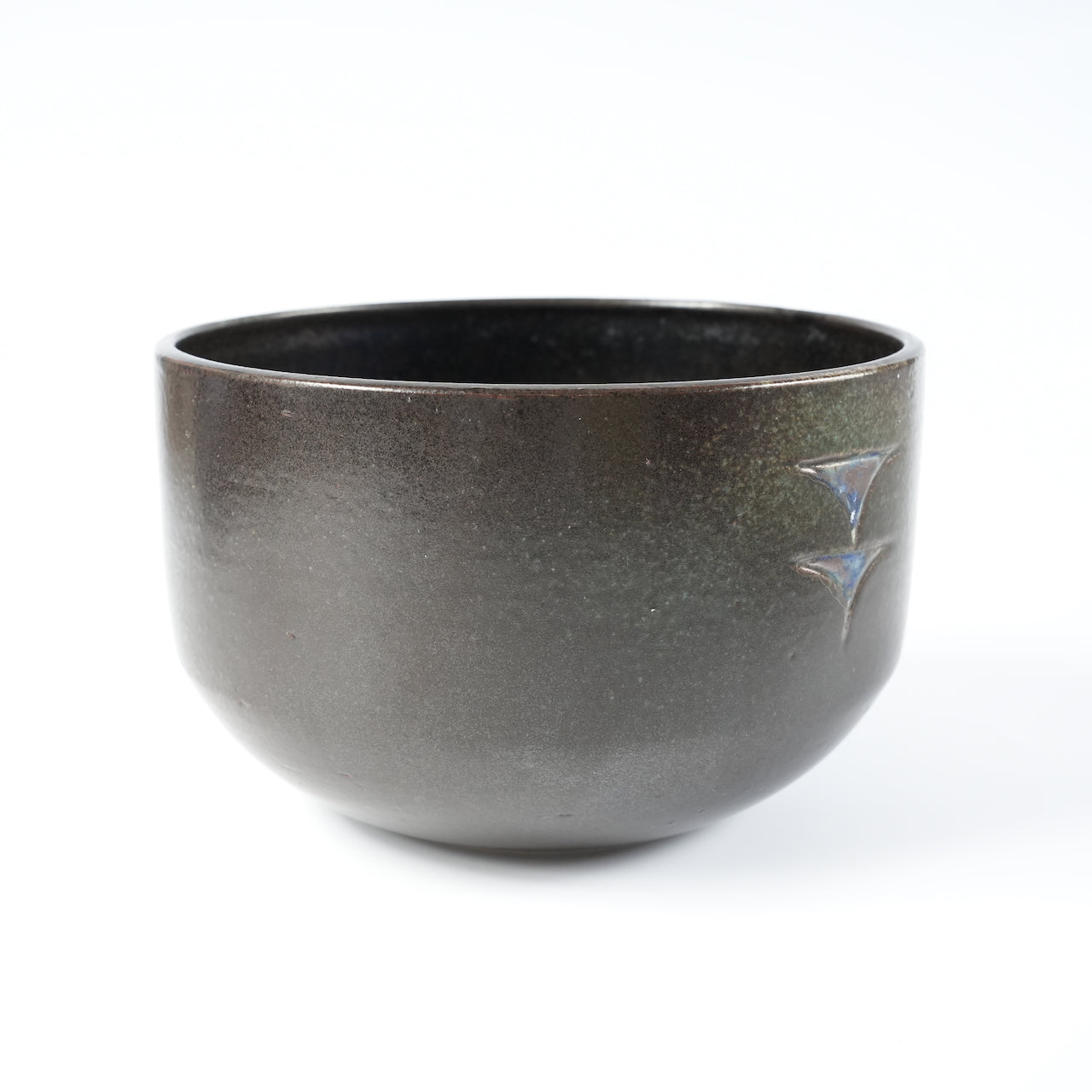 希少 リサ・ラーソン ユニークピース 1984年作 黒いボウル ボウル Lisa Larson