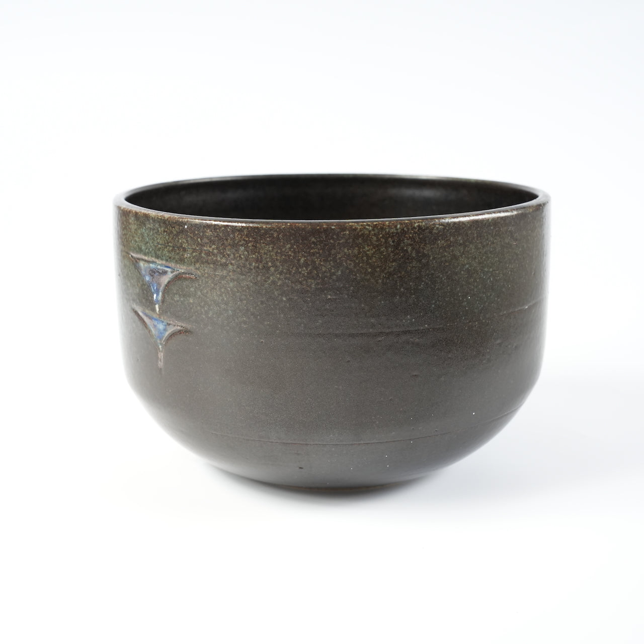 希少 リサ・ラーソン ユニークピース 1984年作 黒いボウル ボウル Lisa Larson