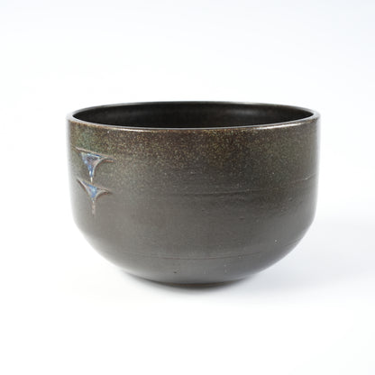 希少 リサ・ラーソン ユニークピース 1984年作 黒いボウル ボウル Lisa Larson