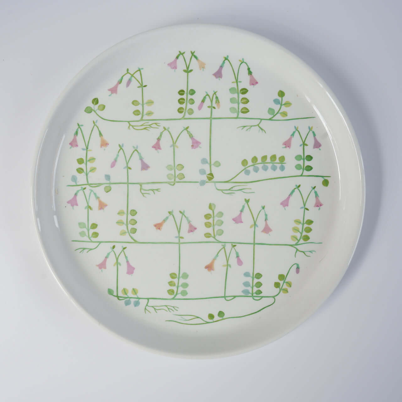 グスタフスベリ リネア（Linnea）プレート 24cm 2 皿 Gustavsberg