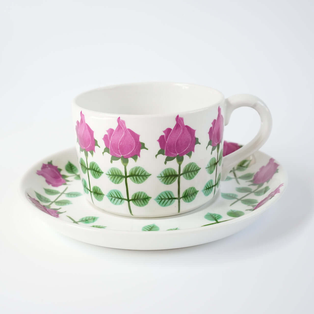 希少 グスタフスベリ ピンタ（Pynta）ティーカップ＆ソーサー 2 コーヒーカップ・ティーカップ Gustavsberg