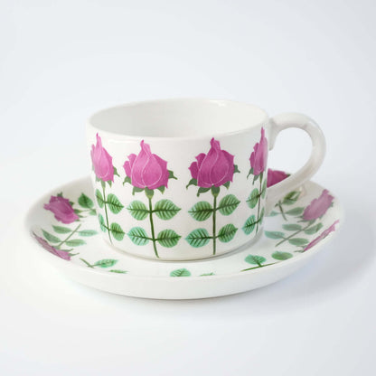 希少 グスタフスベリ ピンタ（Pynta）ティーカップ＆ソーサー 2 コーヒーカップ・ティーカップ Gustavsberg