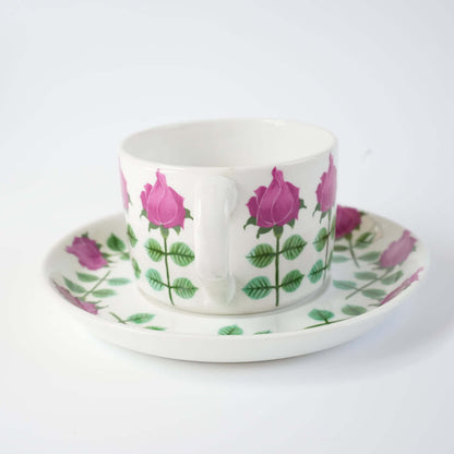 希少 グスタフスベリ ピンタ（Pynta）ティーカップ＆ソーサー 2 コーヒーカップ・ティーカップ Gustavsberg