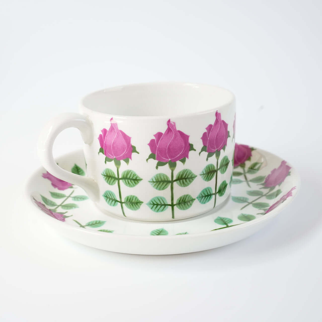 希少 グスタフスベリ ピンタ（Pynta）ティーカップ＆ソーサー 2 コーヒーカップ・ティーカップ Gustavsberg