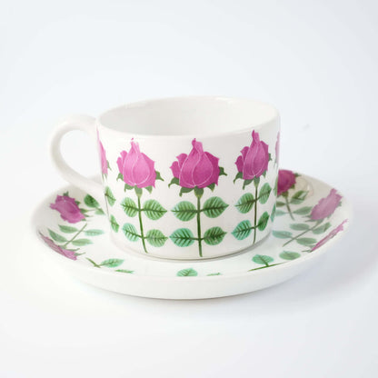 希少 グスタフスベリ ピンタ（Pynta）ティーカップ＆ソーサー 2 コーヒーカップ・ティーカップ Gustavsberg