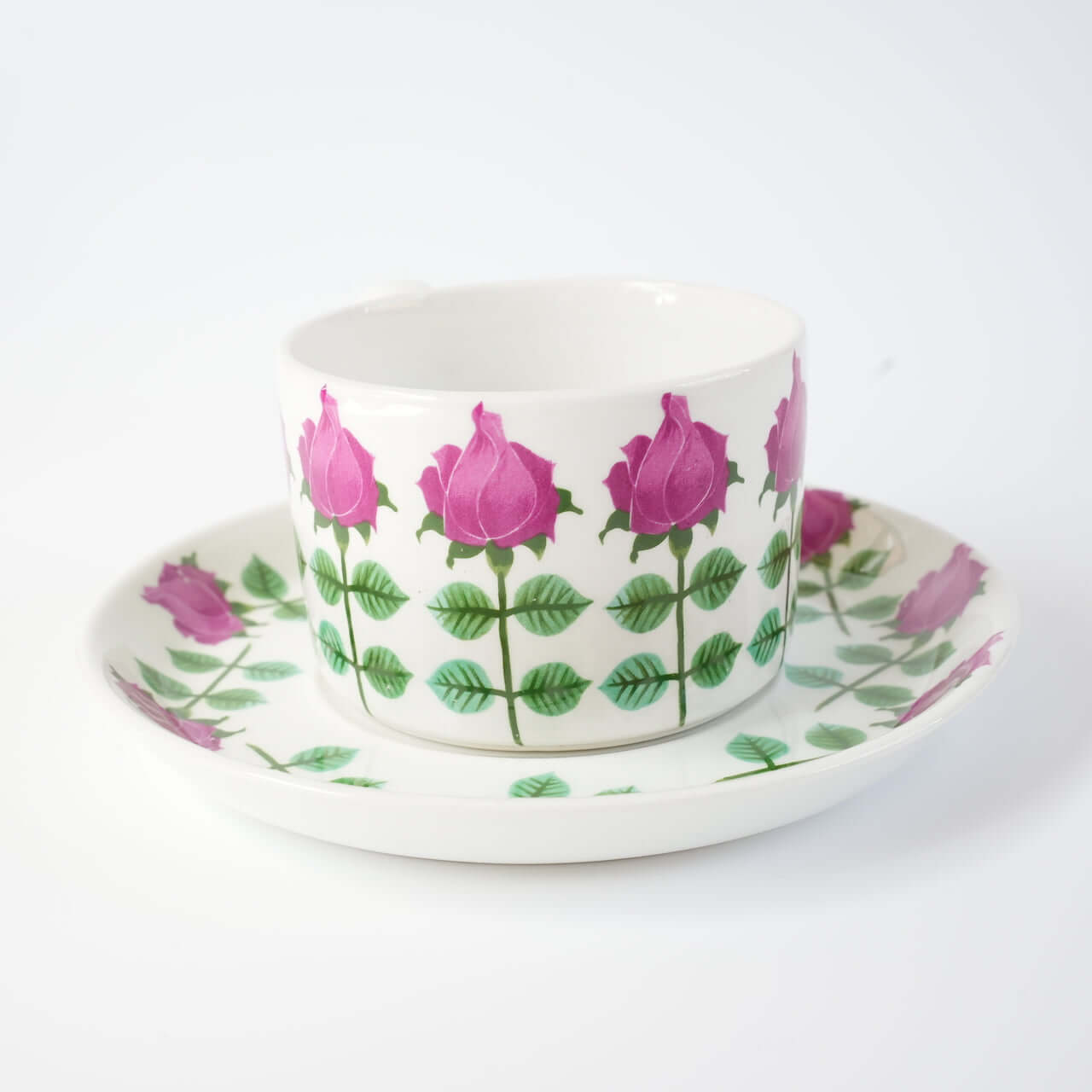 希少 グスタフスベリ ピンタ（Pynta）ティーカップ＆ソーサー 2 コーヒーカップ・ティーカップ Gustavsberg