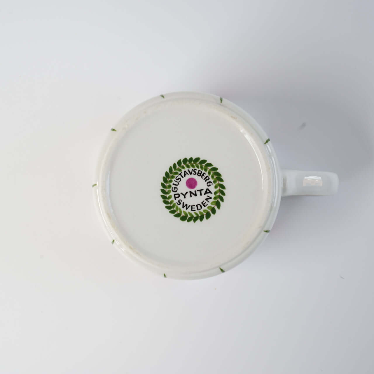 希少 グスタフスベリ ピンタ（Pynta）ティーカップ＆ソーサー 2 コーヒーカップ・ティーカップ Gustavsberg