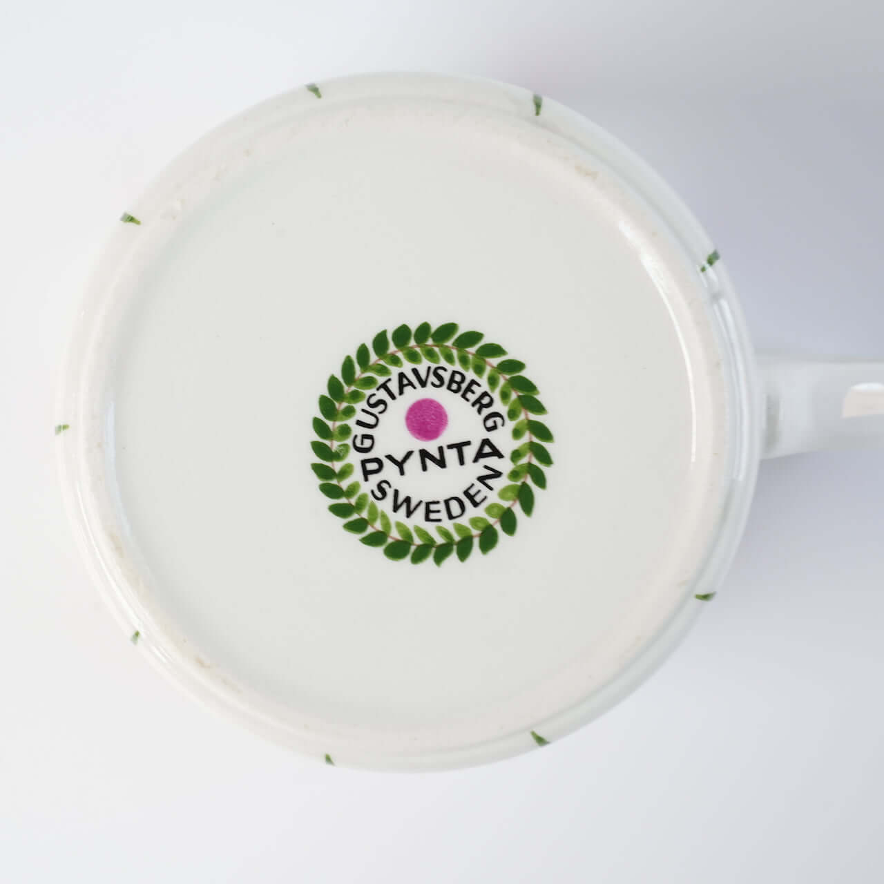 希少 グスタフスベリ ピンタ（Pynta）ティーカップ＆ソーサー 2 コーヒーカップ・ティーカップ Gustavsberg