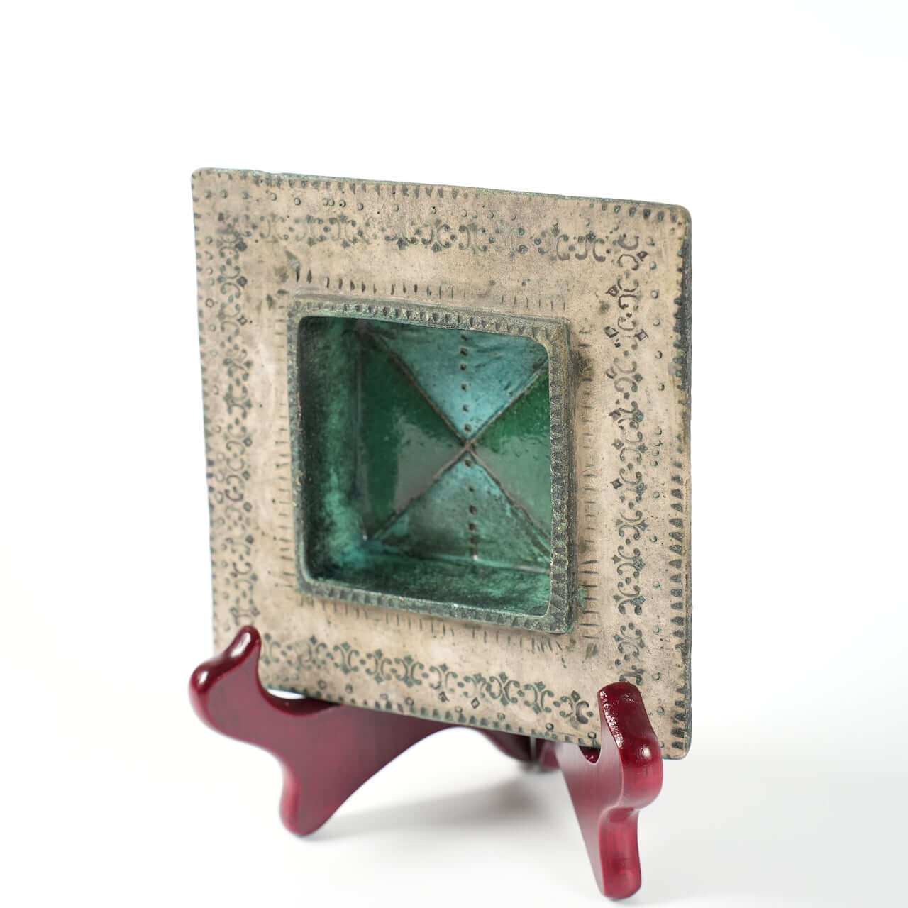 希少 ルート・ブリュック（Rut Bryk）小サイズ陶板（Tuhkavati） 陶板 Rut Bryk