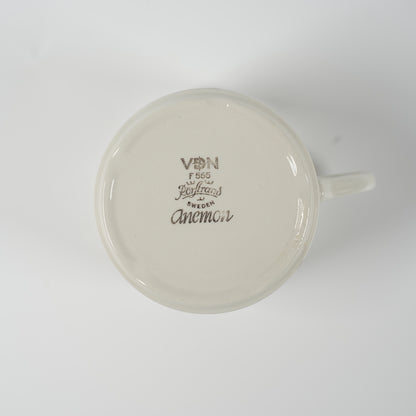 希少サイズ ロールストランド アネモン（Anemon）ティーカップ&ソーサー コーヒーカップ・ティーカップ Rörstrand