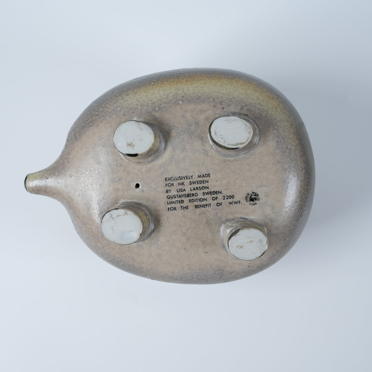 訳あり 希少 リサ・ラーソン（Lisa Larson）WWE ハリネズミ（Igelkott） 置物 Lisa Larson