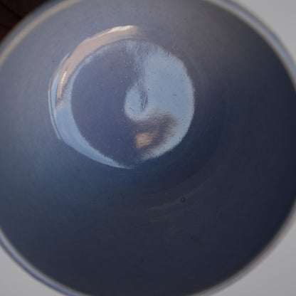 希少 リサ・ラーソン Kスタジオ マリーン フラワーベースの内側の青色の詳細画像