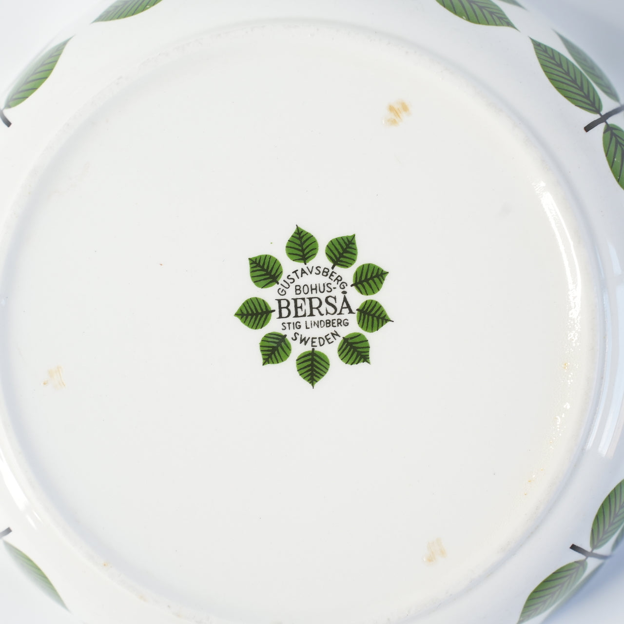 グスタフスベリ（Gustavsberg）ベルサ（Bersa）ヴィンテージ 深皿 スープ皿 ボウル 17cm 2 - 北欧食器タックショミュッケ