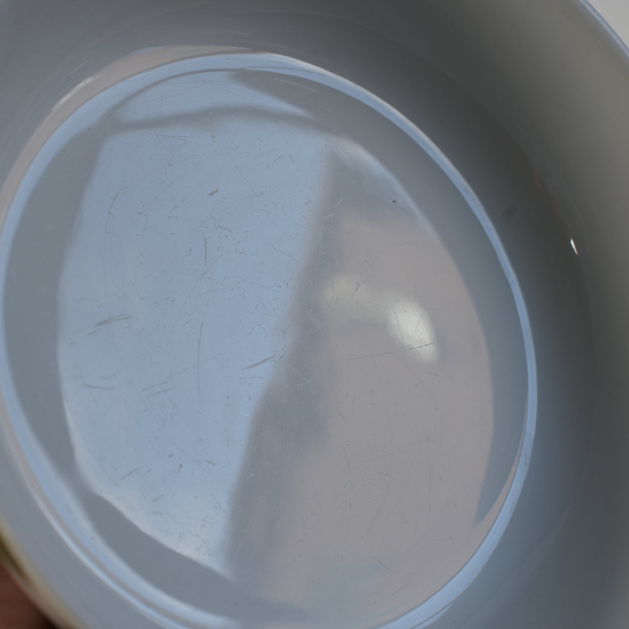 グスタフスベリ（Gustavsberg）ベルサ（Bersa）ヴィンテージ 深皿 スープ皿 ボウル 17cm 3の内側の画像