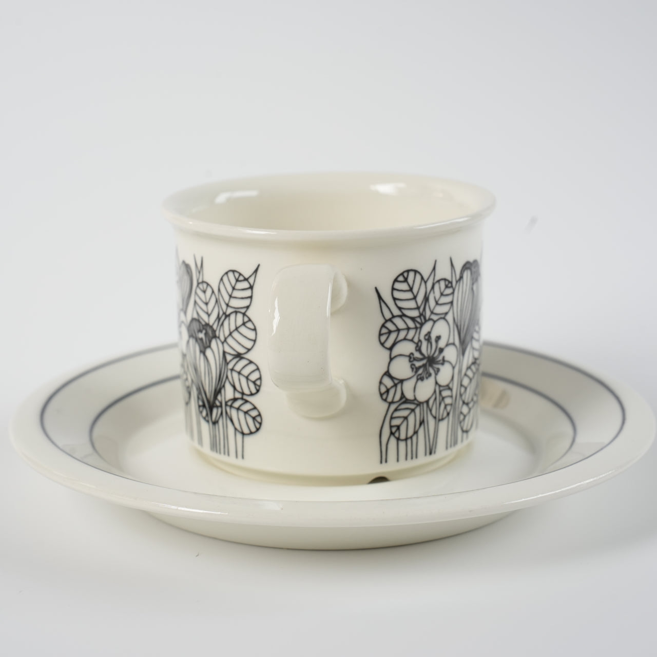 訳あり品 アラビア（ARABIA）クロッカス（Krokus）コーヒーカップ＆ソーサー - 北欧食器タックショミュッケ