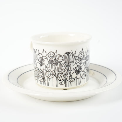 訳あり品 アラビア（ARABIA）クロッカス（Krokus）コーヒーカップ＆ソーサー - 北欧食器タックショミュッケ