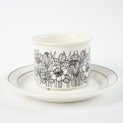 訳あり品 アラビア（ARABIA）クロッカス（Krokus）コーヒーカップ＆ソーサー - 北欧食器タックショミュッケ