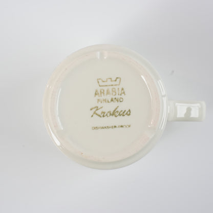 訳あり品 アラビア（ARABIA）クロッカス（Krokus）コーヒーカップ＆ソーサー - 北欧食器タックショミュッケ