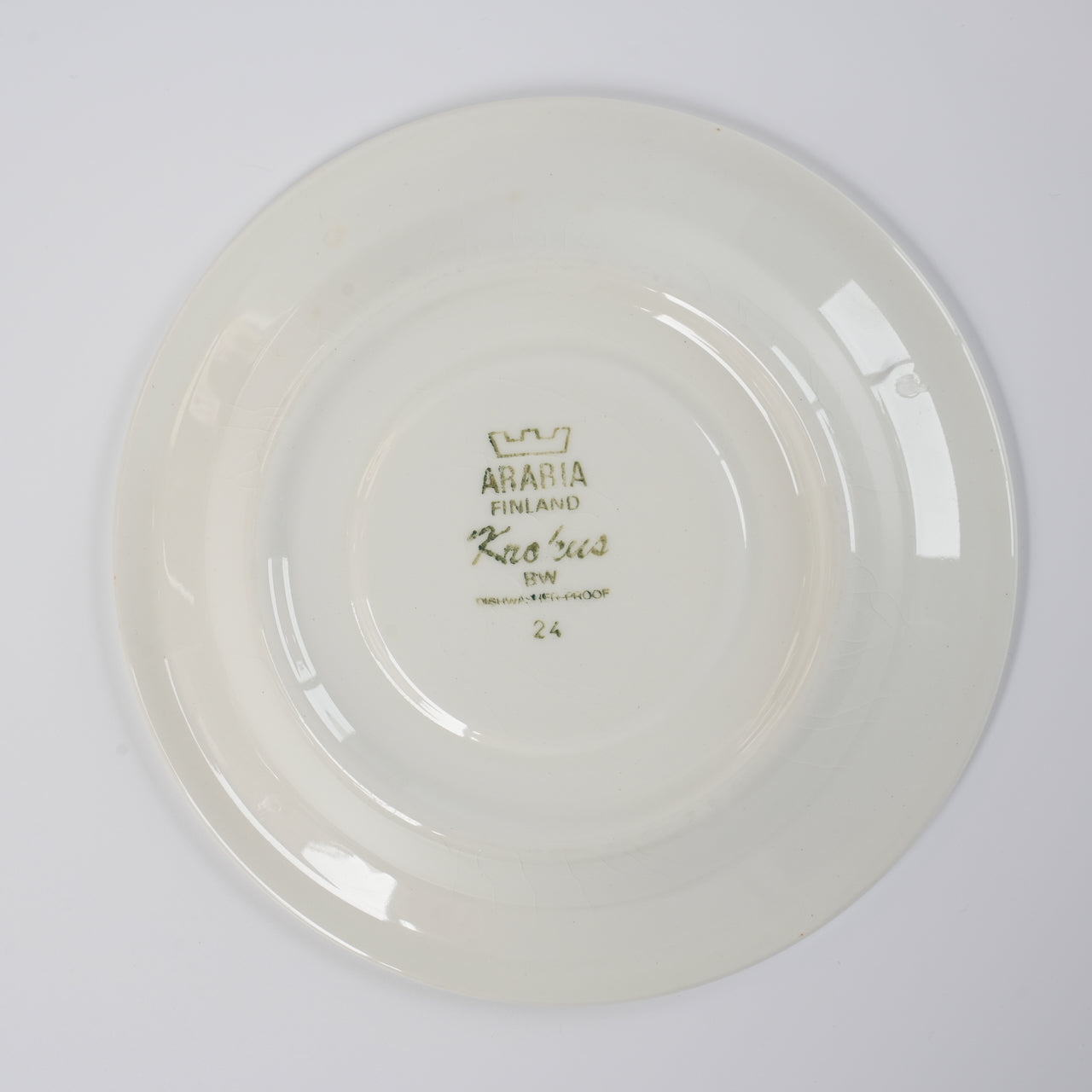 訳あり品 アラビア（ARABIA）クロッカス（Krokus）コーヒーカップ＆ソーサー - 北欧食器タックショミュッケ