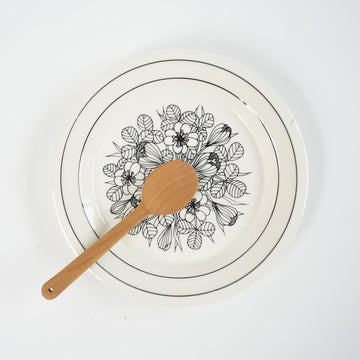 貫入あり ARABIA クロッカス（Krokus）17cmプレート 2 - 北欧食器