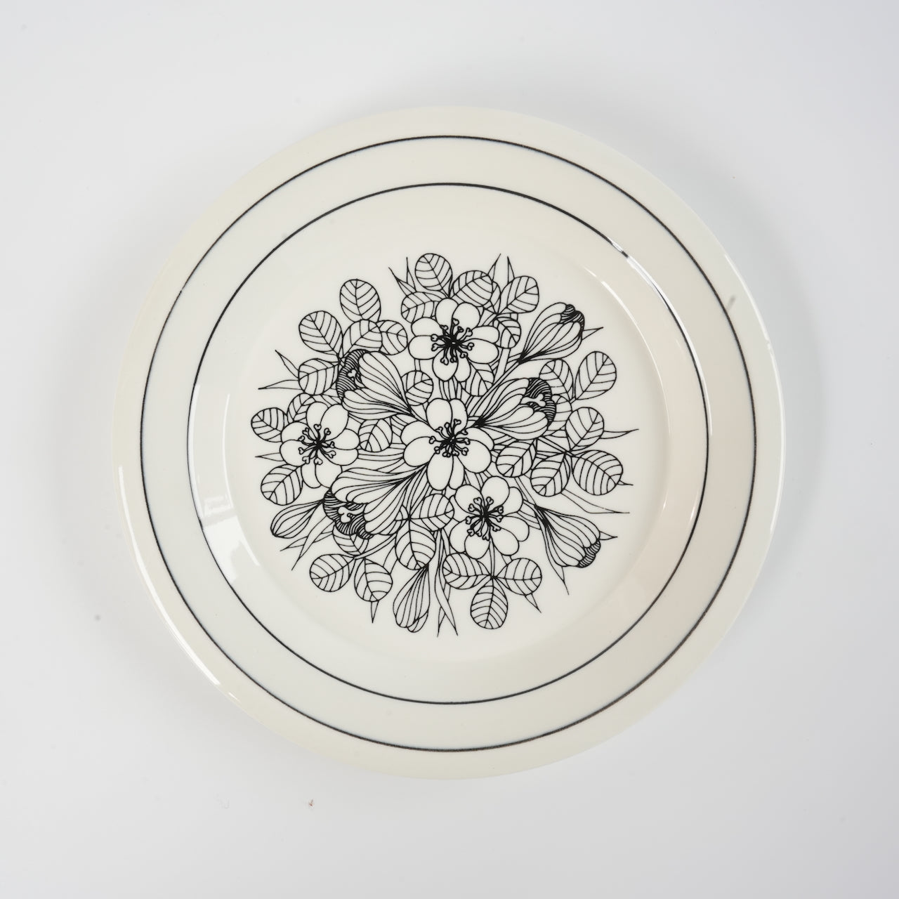 貫入あり ARABIA クロッカス（Krokus）17cmプレート 2 - 北欧食器