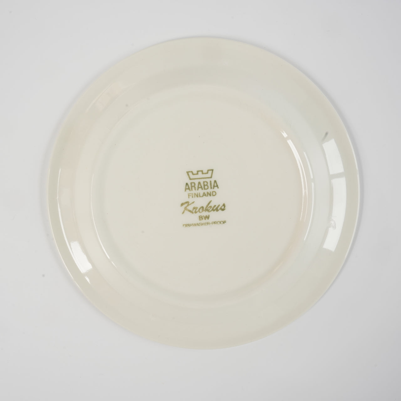 貫入あり ARABIA クロッカス（Krokus）17cmプレート 2 - 北欧食器