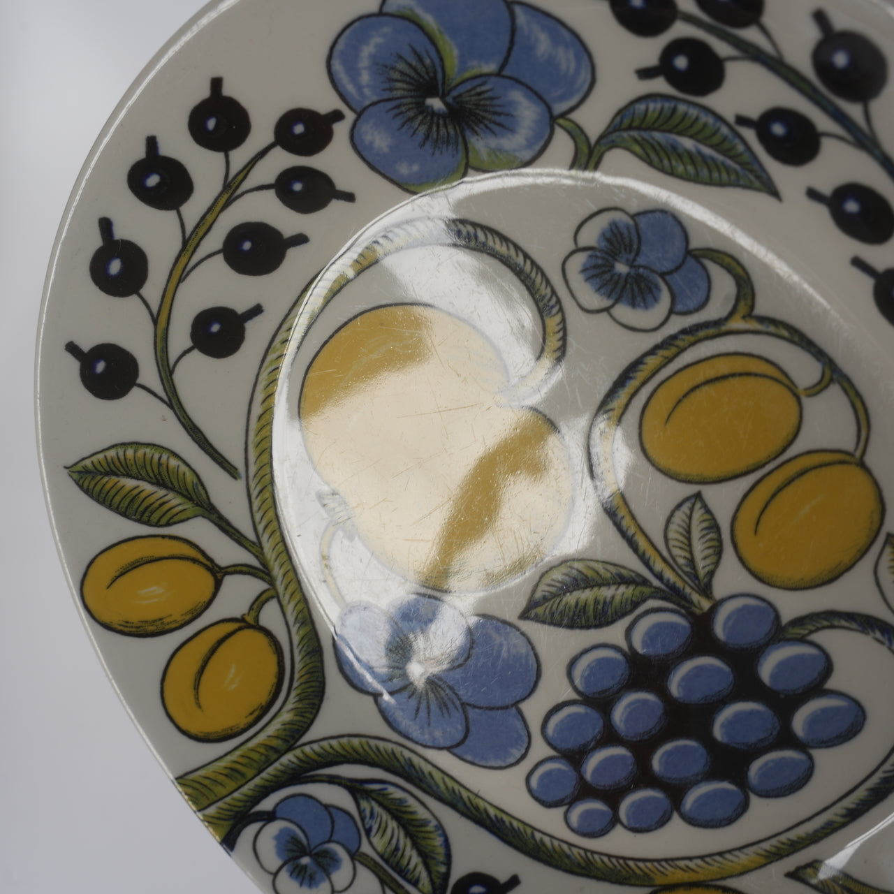 1971年製 ARABIA（アラビア）パラティッシ（Paratiisi）オーバルプレート21cm 2 - 北欧食器タックショミュッケ