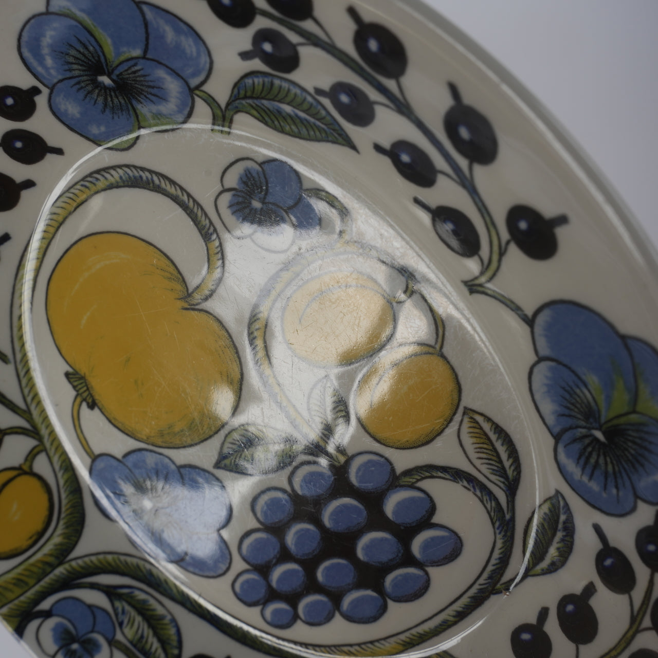 1971年製 ARABIA（アラビア）パラティッシ（Paratiisi）オーバルプレート21cm 2 - 北欧食器タックショミュッケ