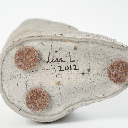 希少 リサ・ラーソン（Lisa Larson）ユニークピース コンクリート製 物憂げな男性像 - 北欧食器タックショミュッケ