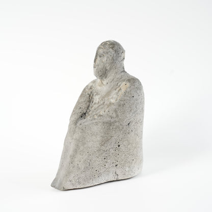 希少 リサ・ラーソン（Lisa Larson）ユニークピース コンクリート製 物憂げな男性像 - 北欧食器タックショミュッケ