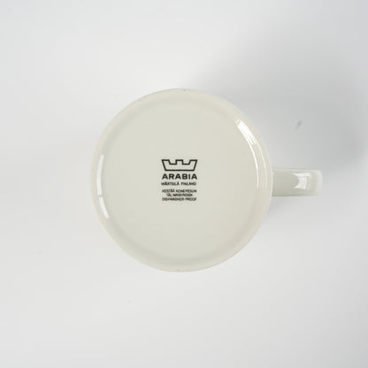 初期モデル アラビア（ARABIA）パラティッシ（Paratiisi）ブラック ティーカップ＆ソーサー - 北欧食器タックショミュッケ