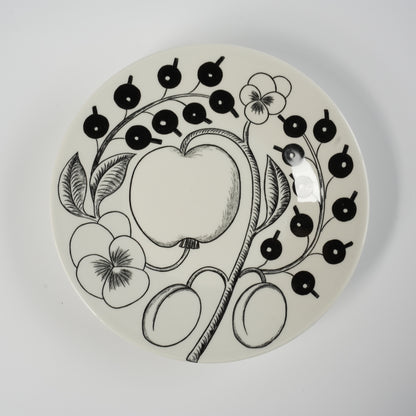 初期モデル アラビア（ARABIA）パラティッシ（Paratiisi）ブラック ティーカップ＆ソーサー - 北欧食器タックショミュッケ