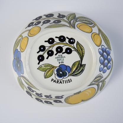 希少【ヴィオラロゴ】ARABIA（アラビア）パラティッシ（Paratiisi）ボウル 17cm 1 - 北欧食器タックショミュッケ