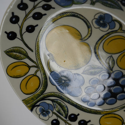 1971年製 ARABIA（アラビア）パラティッシ（Paratiisi）オーバルプレート21cm 1 - 北欧食器タックショミュッケ