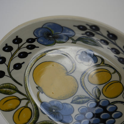 1971年製 ARABIA（アラビア）パラティッシ（Paratiisi）オーバルプレート21cm 1 - 北欧食器タックショミュッケ