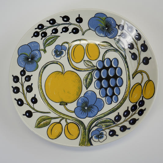 1971年製 ARABIA（アラビア）パラティッシ（Paratiisi）オーバルプレート25cm 1 - 北欧食器タックショミュッケ