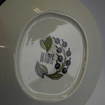1971年製 ARABIA（アラビア）パラティッシ（Paratiisi）オーバルプレート25cm 1 - 北欧食器タックショミュッケ