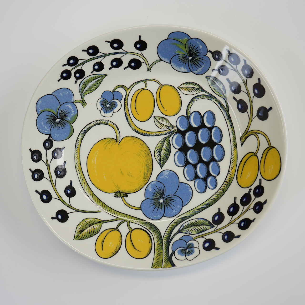 1971年製 ARABIA（アラビア）パラティッシ（Paratiisi）オーバルプレート25cm 2 - 北欧食器タックショミュッケ