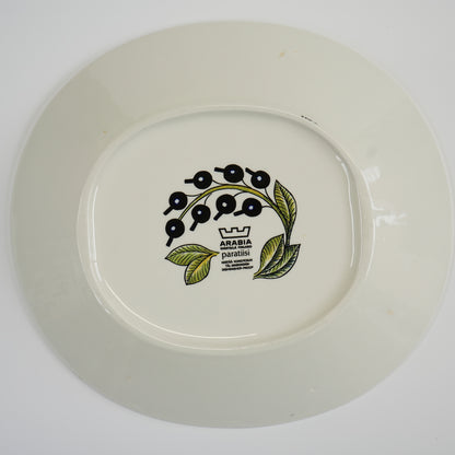 1971年製 ARABIA（アラビア）パラティッシ（Paratiisi）オーバルプレート25cm 2 - 北欧食器タックショミュッケ