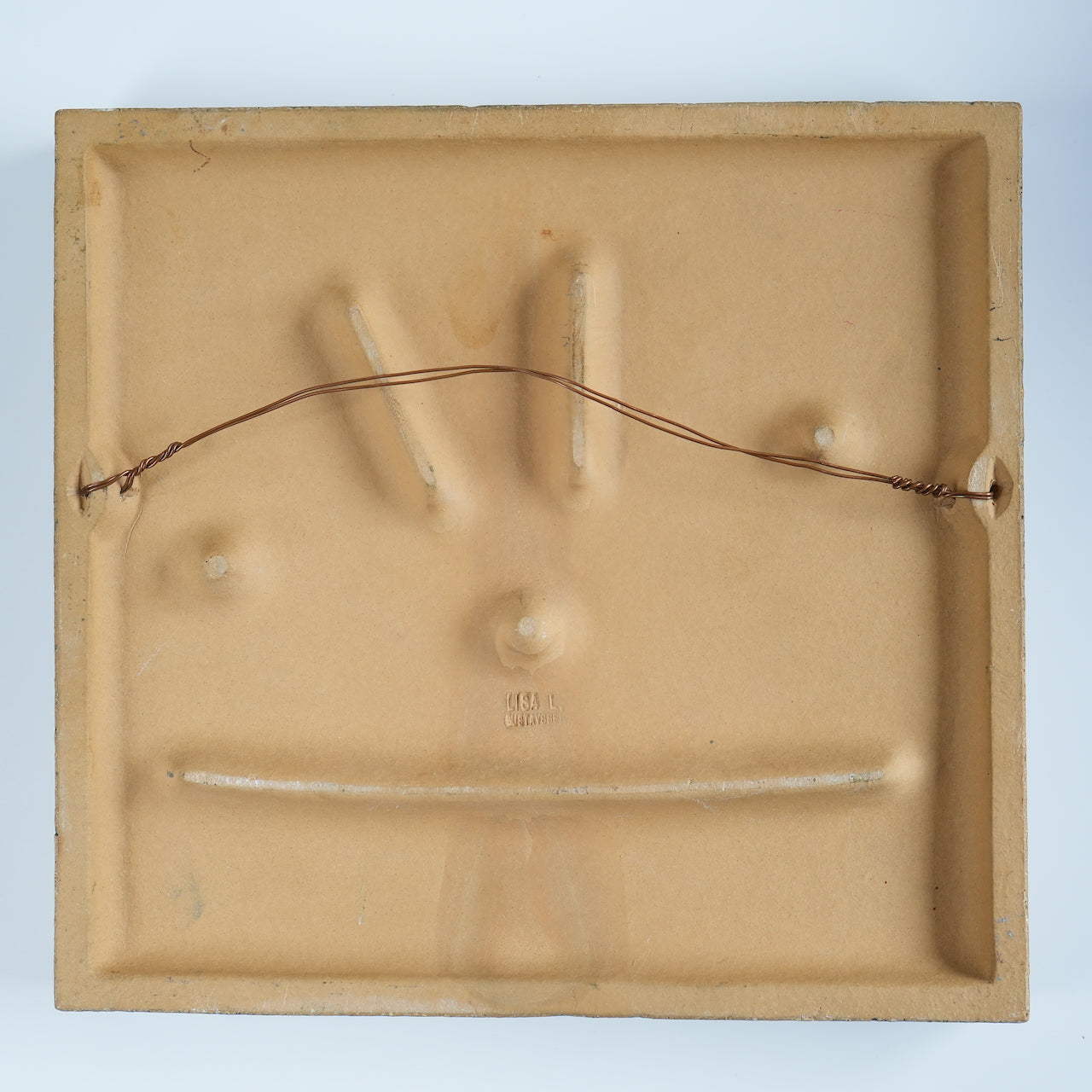 希少色 リサ・ラーソン グスタフスベリ 黄金色の雄鶏（Tuppfågel）の陶板 - 北欧食器タックショミュッケ