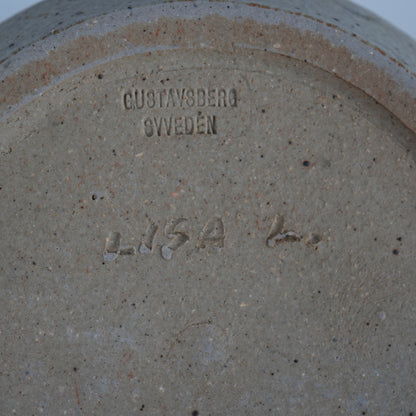 希少 リサ・ラーソン ユニークピース 風の風景のフラワーベース