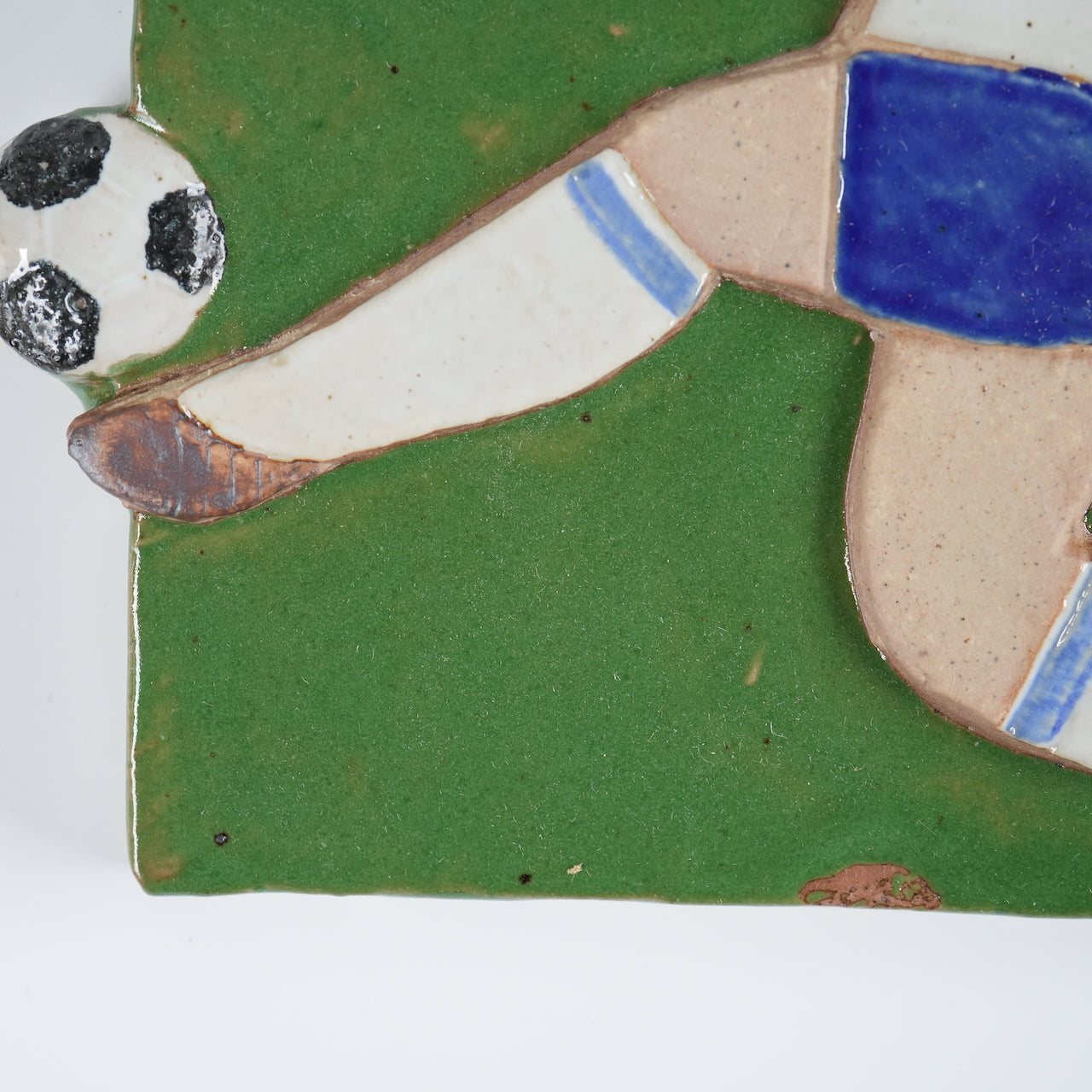 希少 リサ・ラーソン 女子サッカー（Damfotboll）の陶板 箱付き - 北欧食器タックショミュッケ