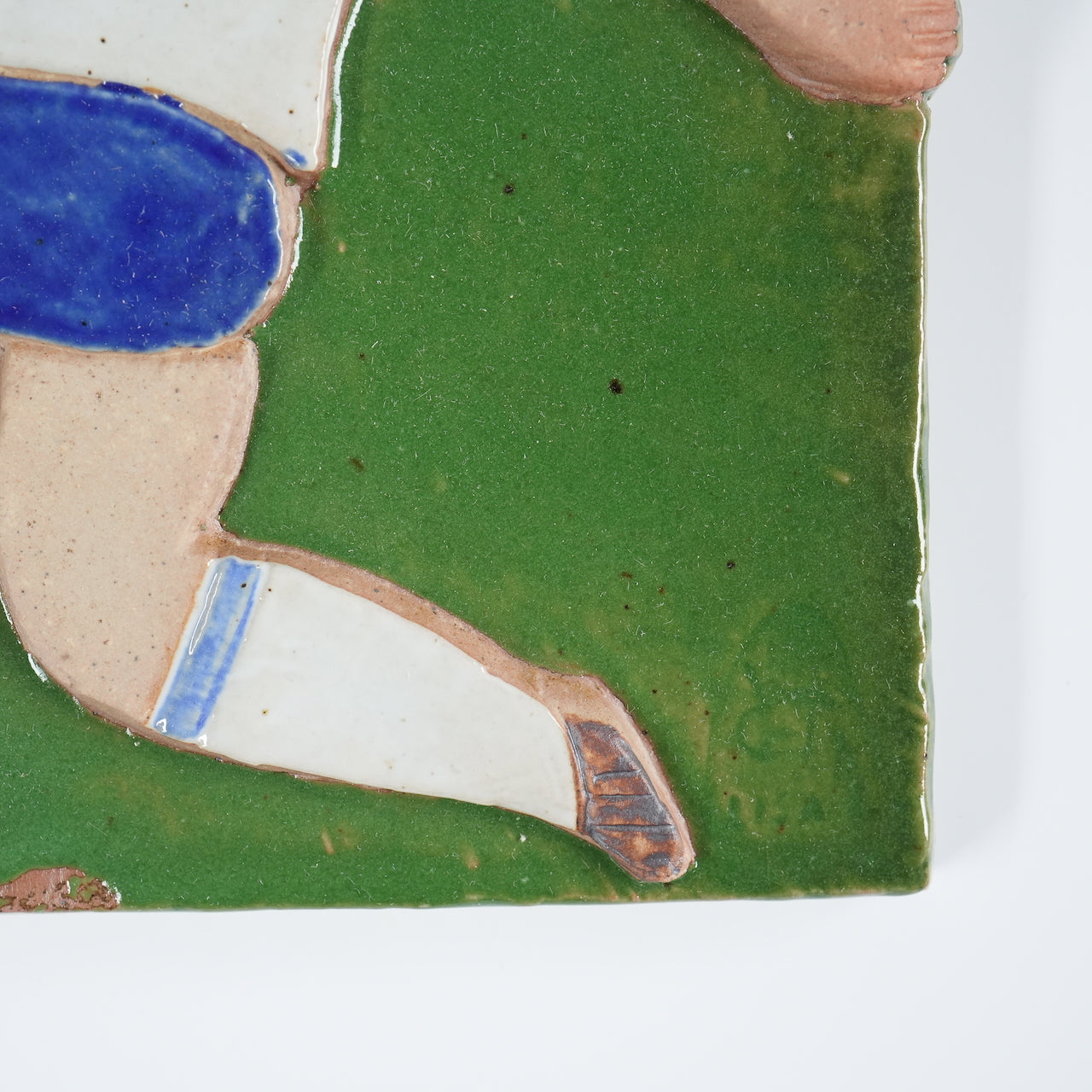 希少 リサ・ラーソン 女子サッカー（Damfotboll）の陶板 箱付き - 北欧食器タックショミュッケ