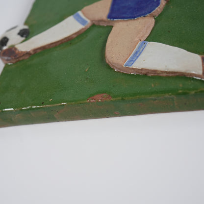 希少 リサ・ラーソン 女子サッカー（Damfotboll）の陶板 箱付き - 北欧食器タックショミュッケ