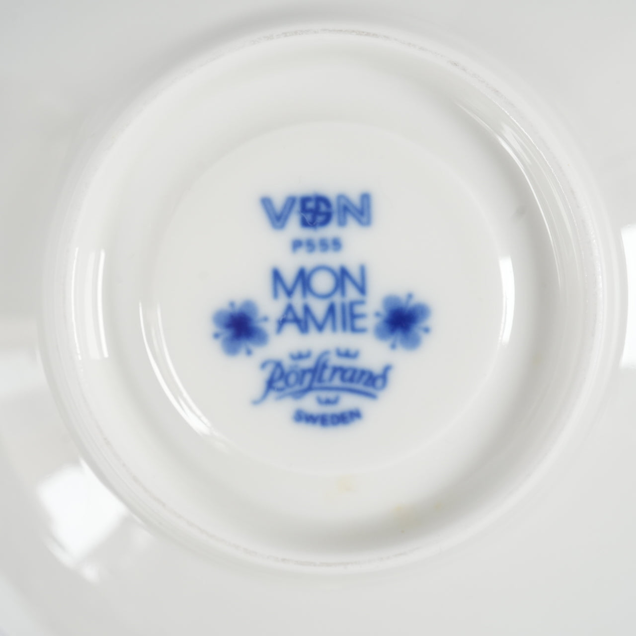 【ヴィンテージ】ロールストランド Mon amie（モナミ）コーヒーカップ＆ソーサー - 北欧食器タックショミュッケ