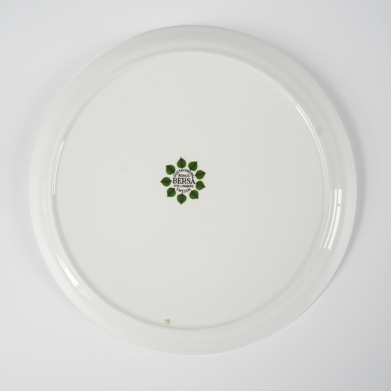 訳あり品 ヴィンテージ グスタフスベリ ベルサ（Bersa）24cm大皿 - 北欧食器タックショミュッケ