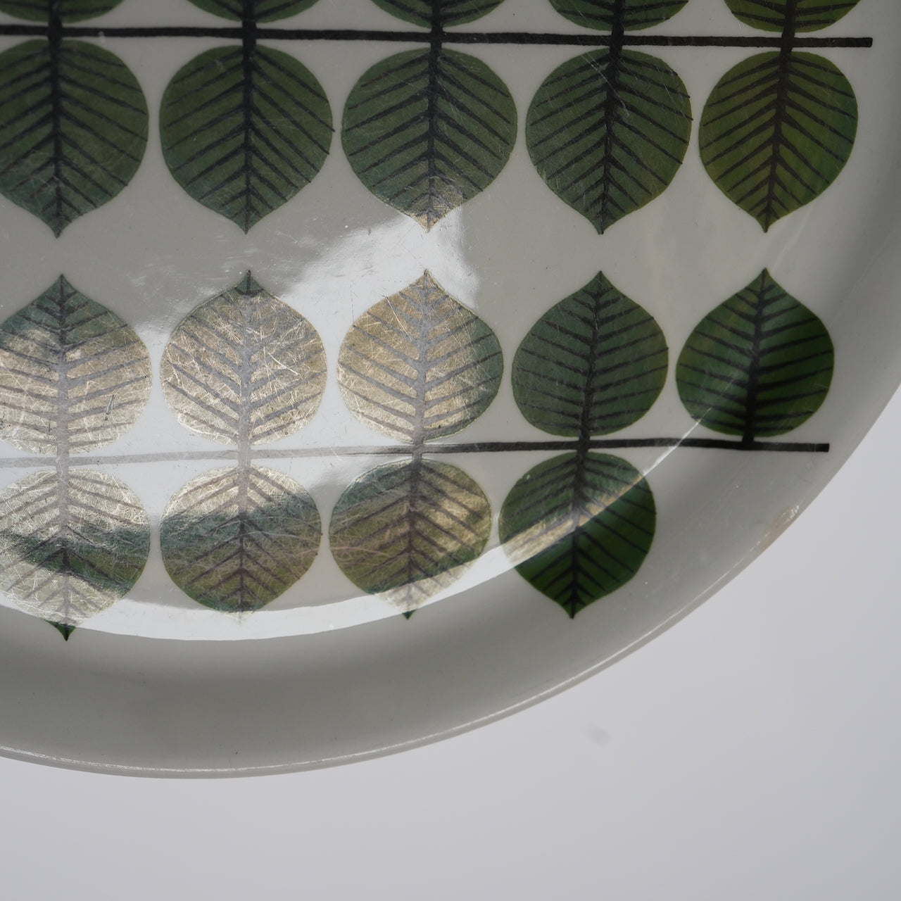 訳あり品 ヴィンテージ グスタフスベリ ベルサ（Bersa）24cm大皿 - 北欧食器タックショミュッケ