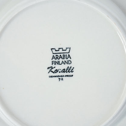 アラビア コラーリ（Koralli）17.5cmプレート ケーキ皿