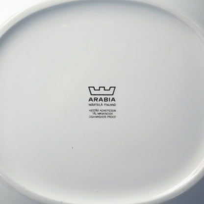 Arabia Paratiisi Black 25cm Oval Plate, the earliest model